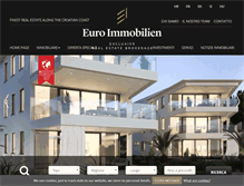 Tablet Screenshot of euro-immobilien.it