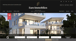 Desktop Screenshot of euro-immobilien.biz