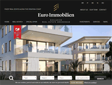 Tablet Screenshot of euro-immobilien.biz