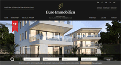 Desktop Screenshot of euro-immobilien.hr